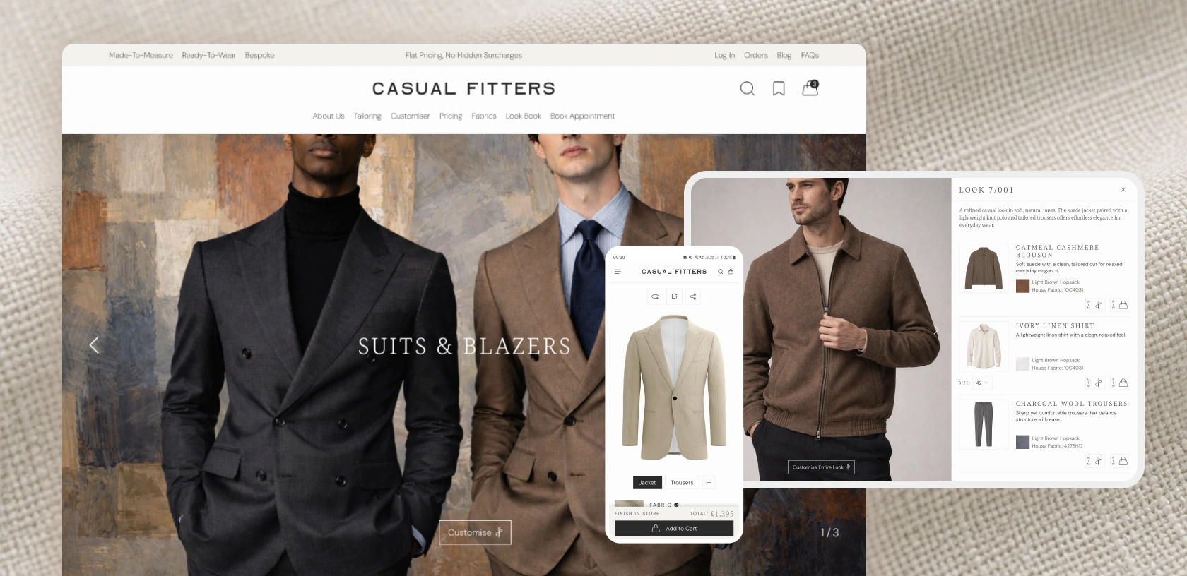 CASUAL FITTERS – project preview