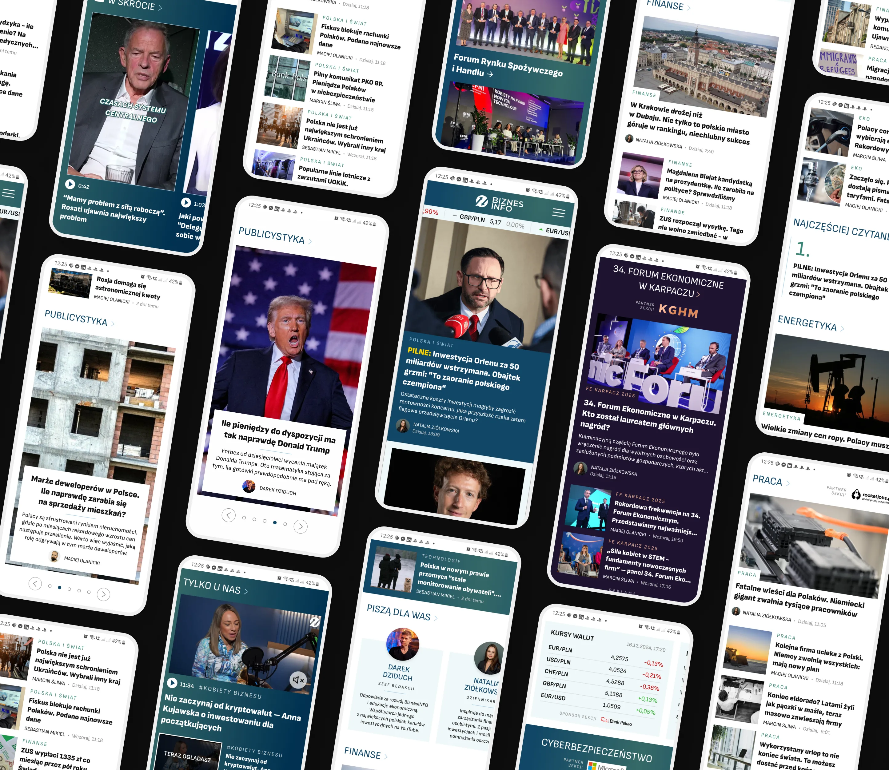How a news site became a business source entrepreneurs trust and advertisers value – final design screens