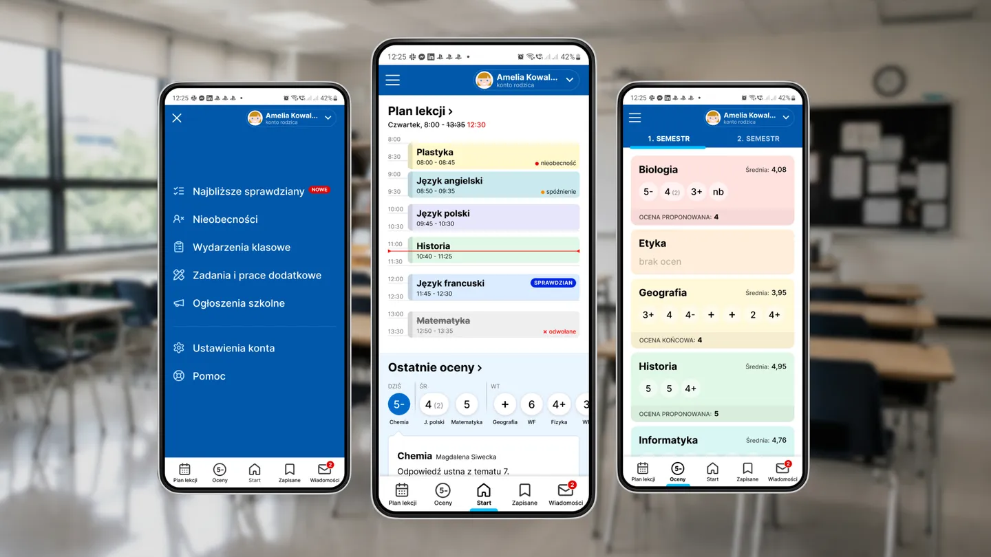 A redesign of Librus – Poland's most-used and least-loved school app