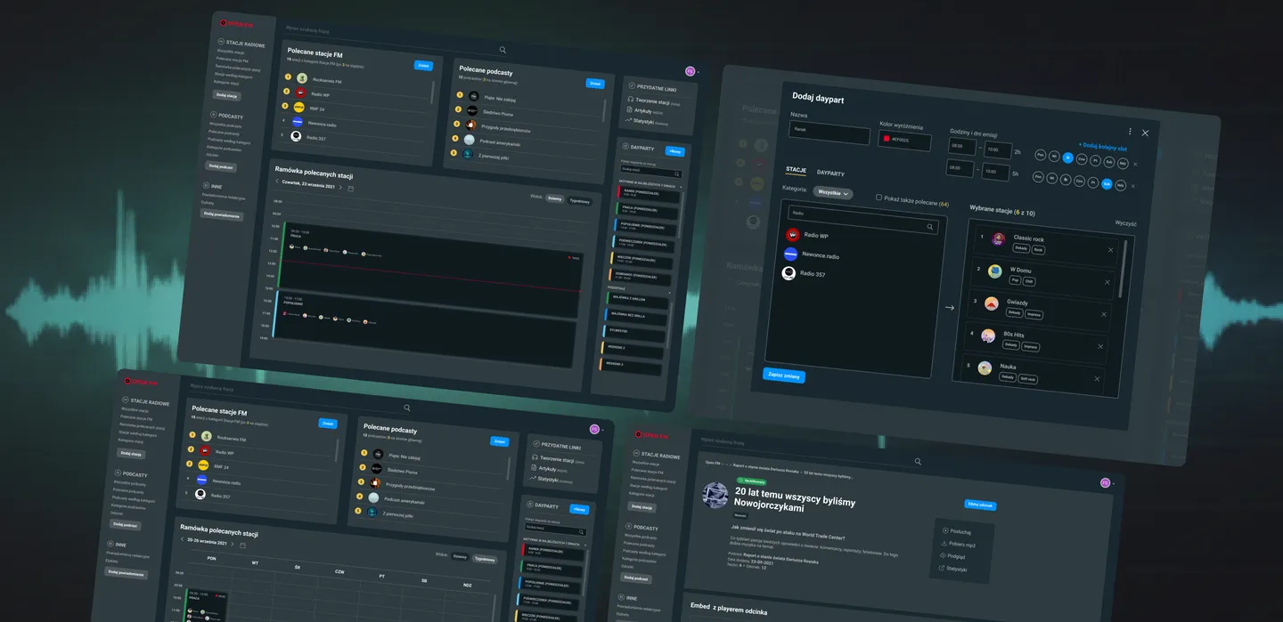 OPEN FM – project preview